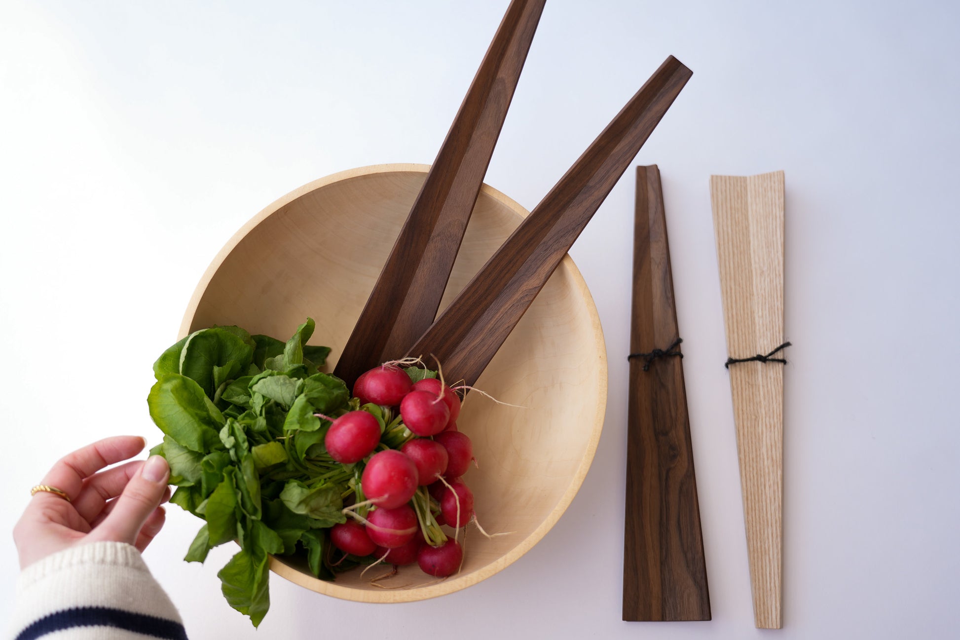 Salatbesteck aus Holz hergen garrelts tischlerei bad zwischenahn ammerland oldenburg